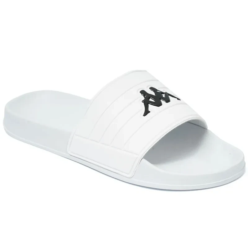 Kappa muške papuče s logom, bijele