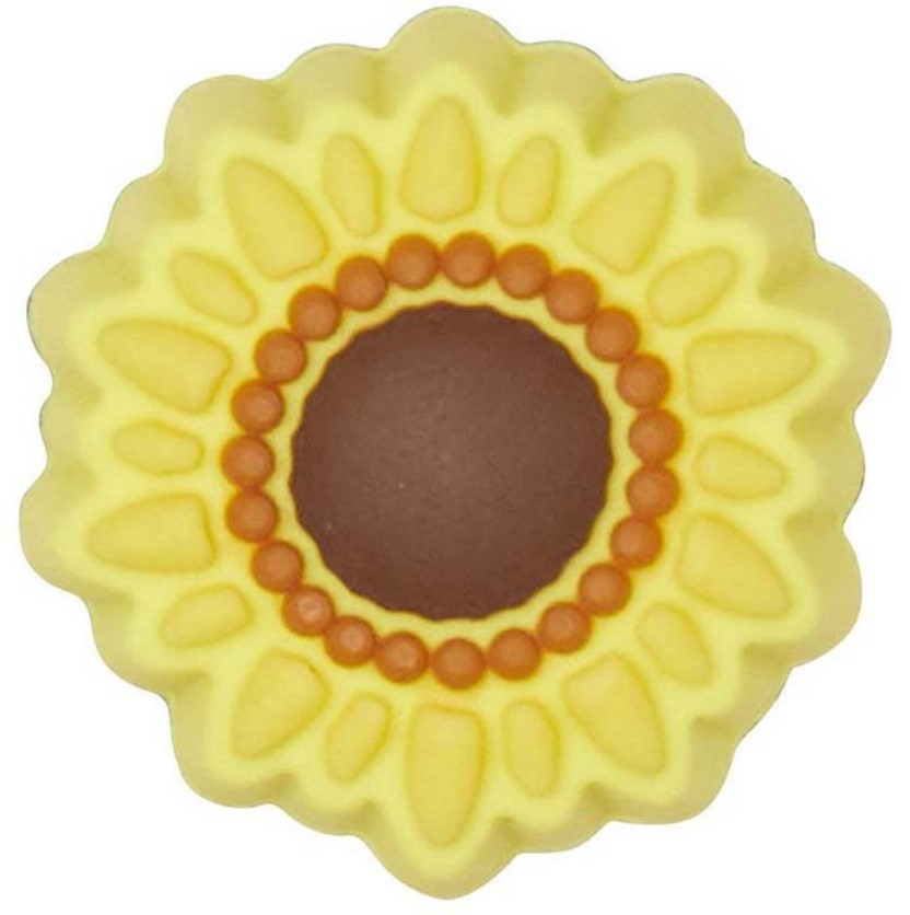 CROCS Ukras za klompe SUNFLOWER žuti