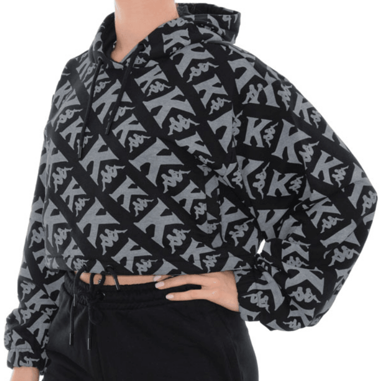 KAPPA Ženska dukserica AUTHENTIC TROPP crna