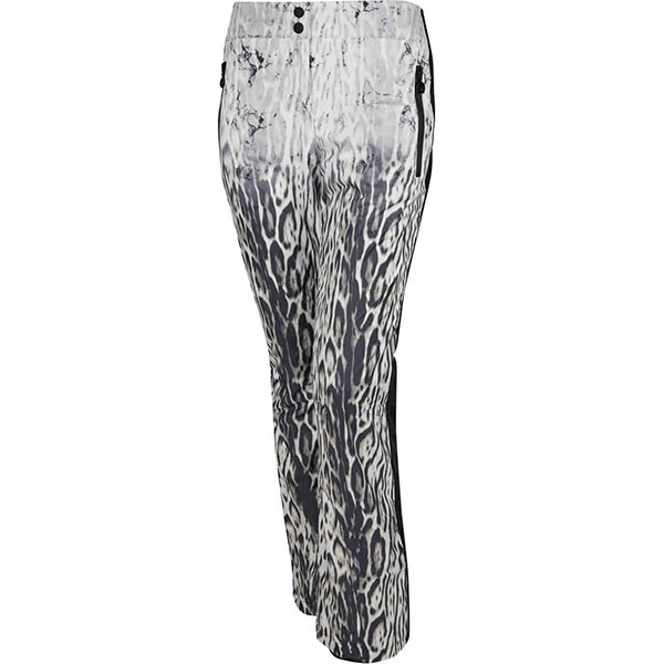 SPORTALM Ženske ski pantalone MARGE BRONZE crno-bele