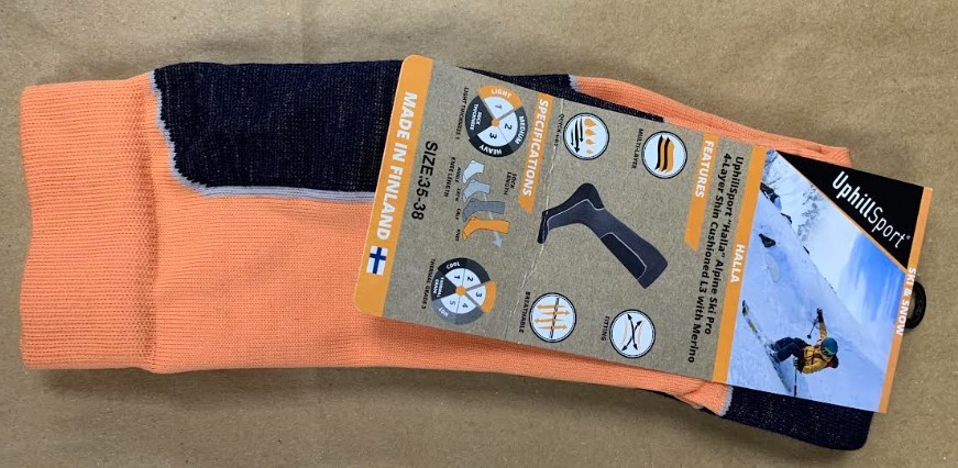 Ski čarape UphillSport Halla, Narandžaste