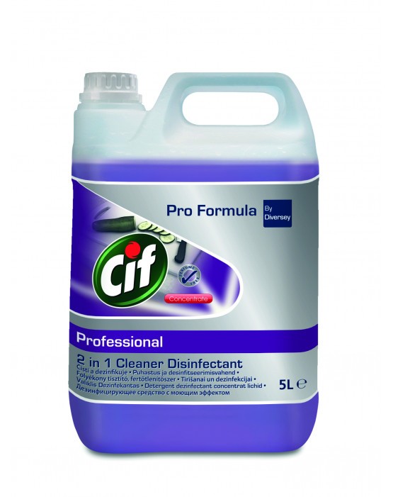 Diversey Cif Proformula 2In1 Cleaner Disinfectant Conc, Koncentrovano Sredstvo Za Čišćenje I Dezinfekciju, 5L