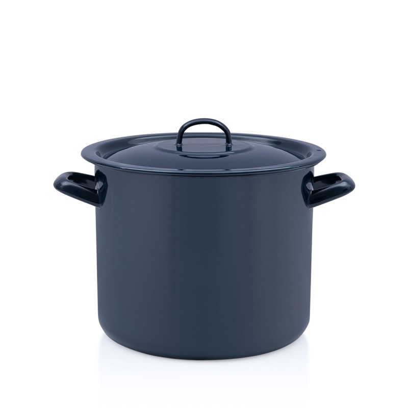 METALAC Lonac classic 24cm/9l sa kestenjastim poklopcem