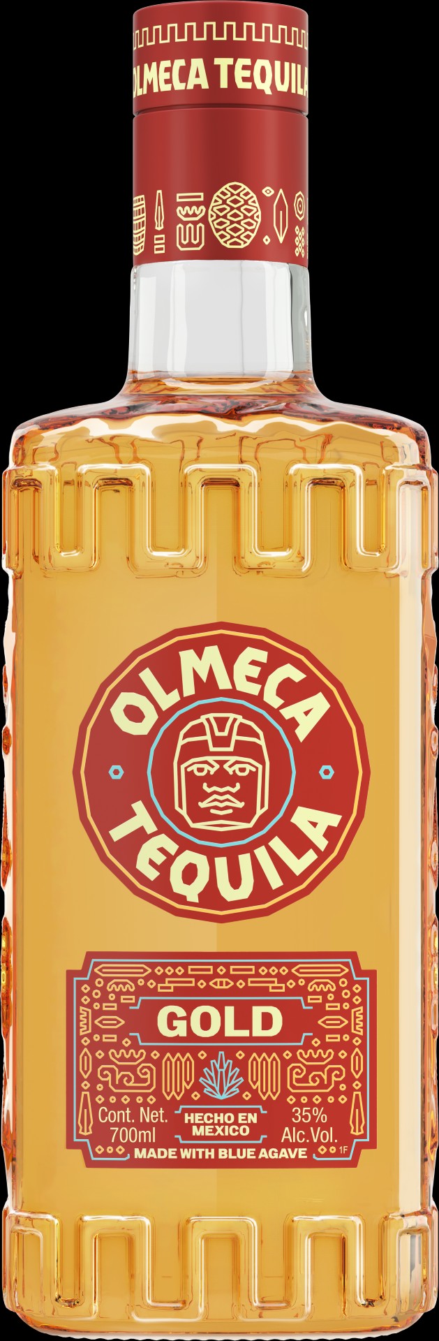 OLMECA Tequila Gold 0.7l