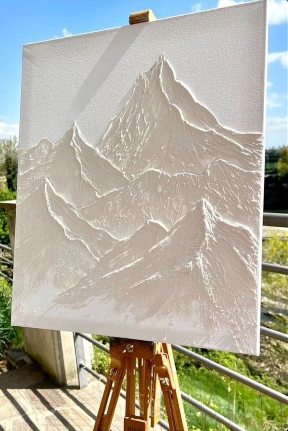 Texture ART Teksturna Slika "Planina"