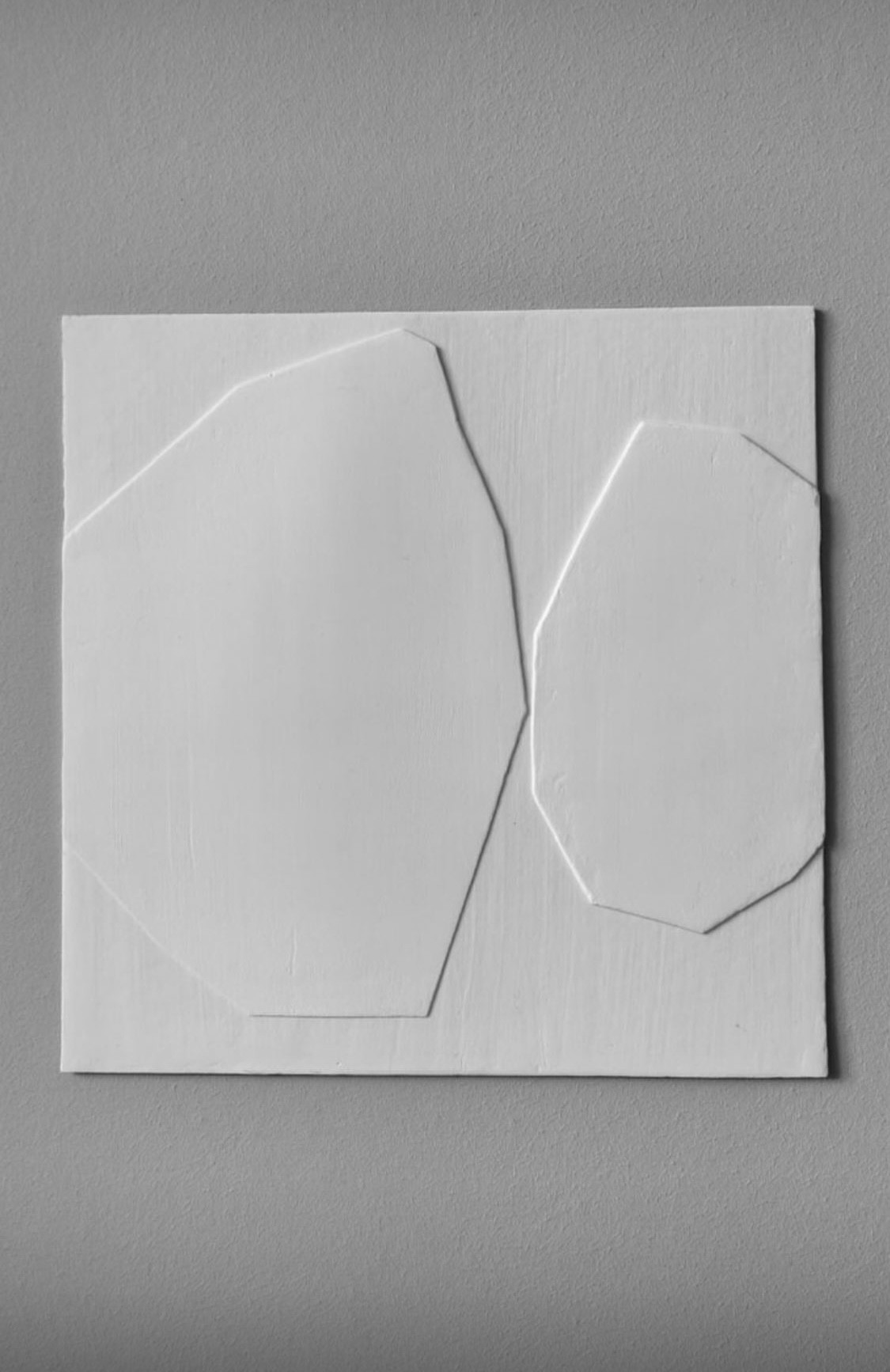 Texture ART Teksturna Slika "Bioforma" Bijela