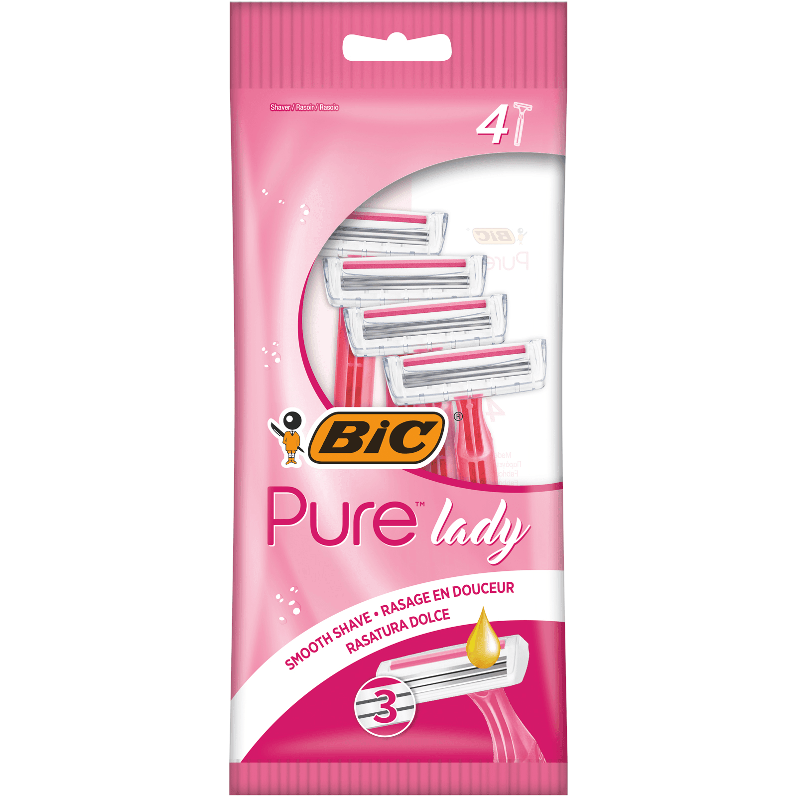 BIC Brijač sa tri oštrice za žene Pure 3 P4