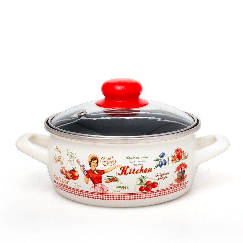 METALAC Lonac plitki princ 16cm/1,5l sa dekorom poklopca 2564