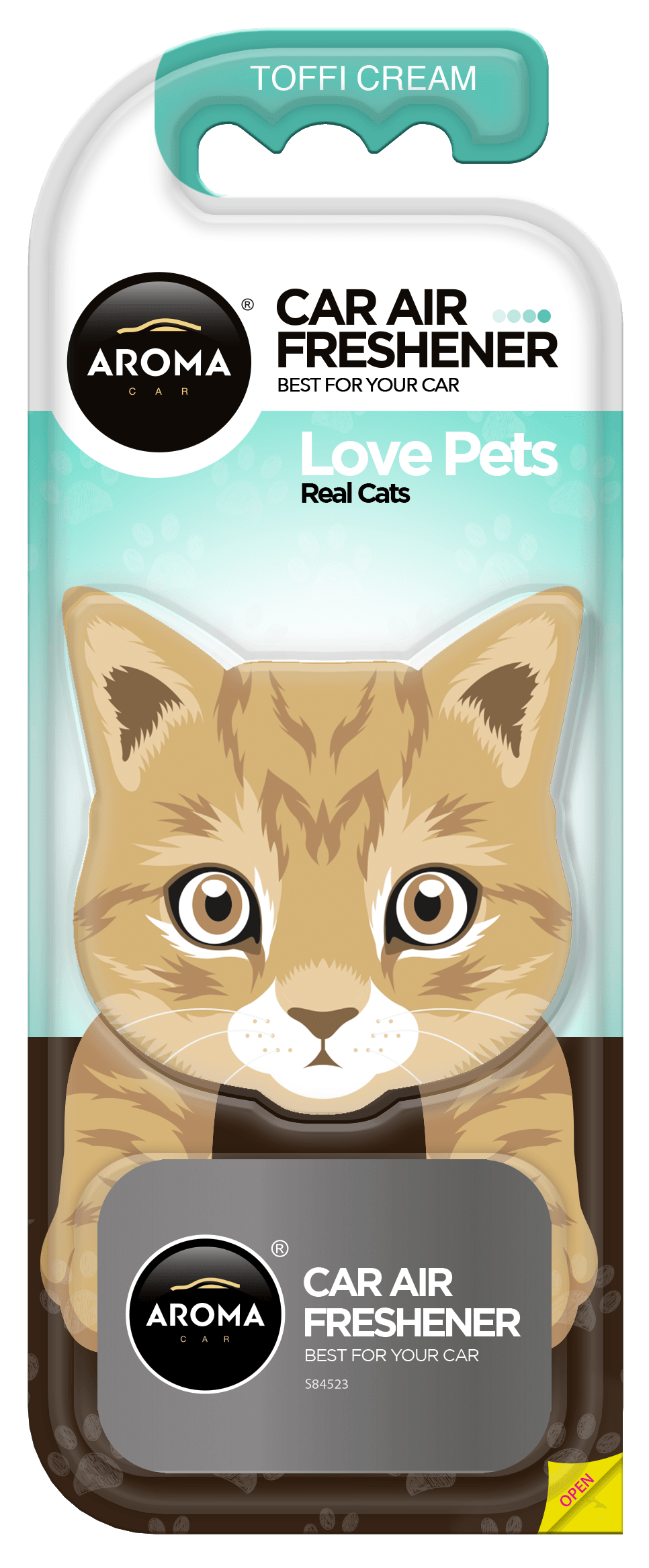 Aroma Car Polymer Macka Karamela Krem