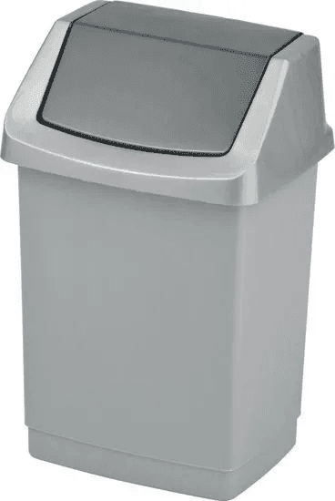 Curver Kanta za otpatke Click it 15L srebrna/ antracit