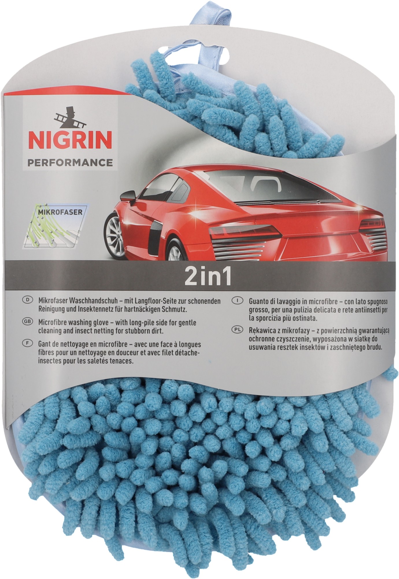 NIGRIN Mikrofiber rukavica za pranje