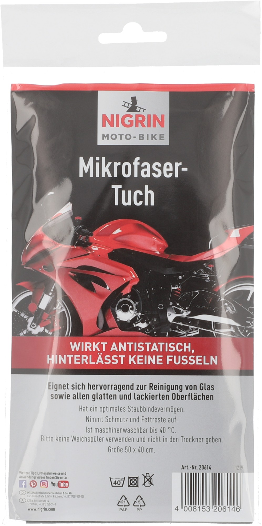 MOTO-BIKE Mikrofiber krpa