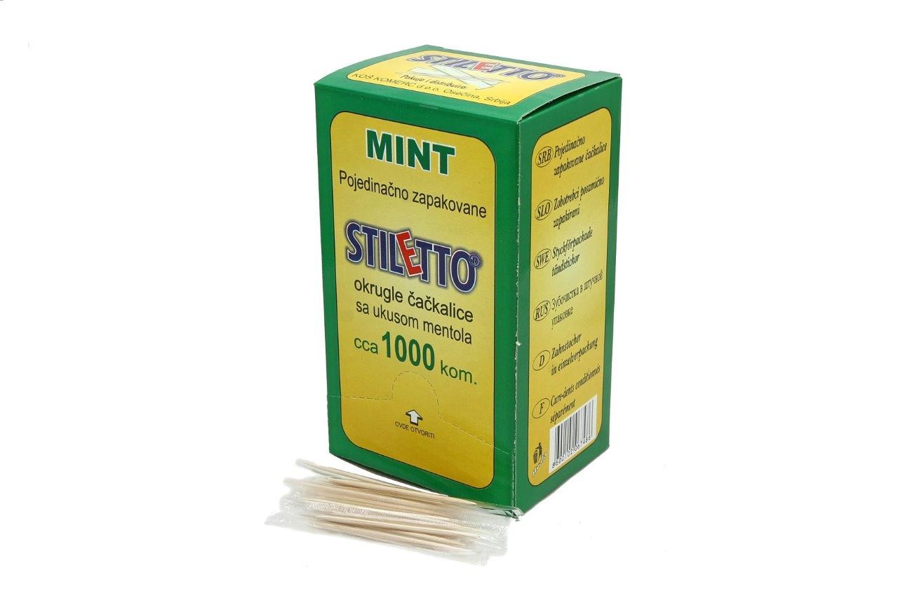 Stiletto Cackalice Stiletto mint 1.000/1 pojedianacno zapakovane