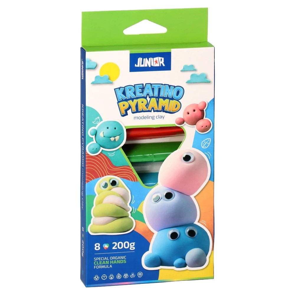 Junior Plastelin truglasti, Šareni