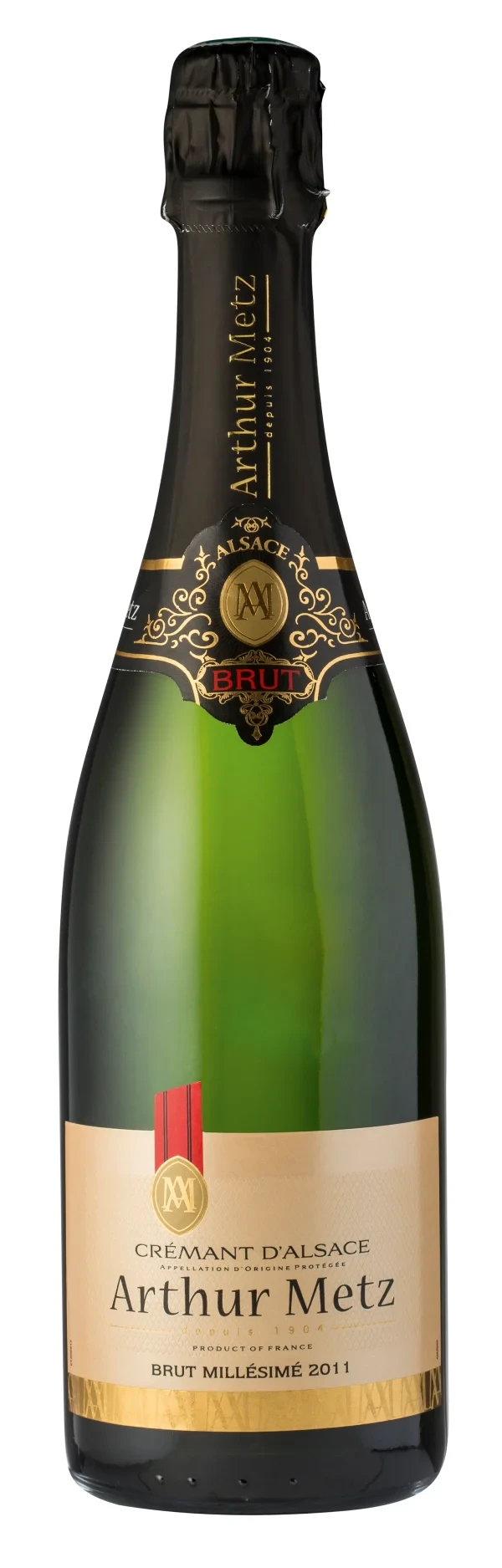 Les Grand Chais De France Cremant D Alsace Artur Metz brut 0.75l
