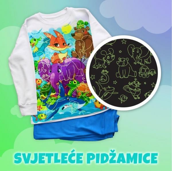 Lazy Cat Svijetleća pidžama - Slon