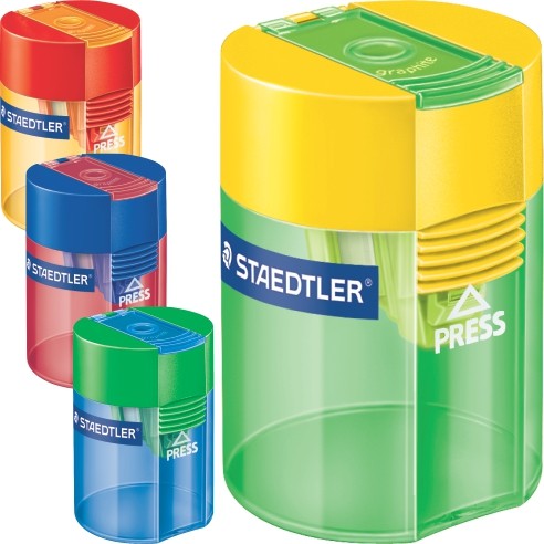 STAEDTLER oštrilo PVC sa kutijom sa 1 rupom