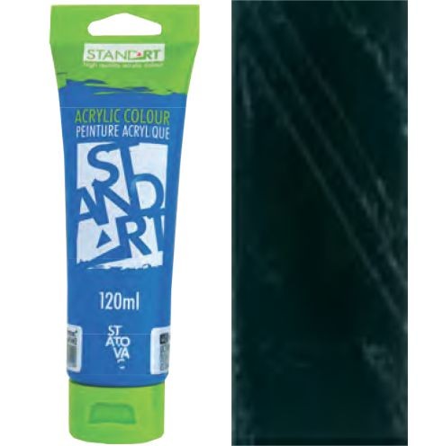 Akrilna boja 641793 120Ml Trajna crna