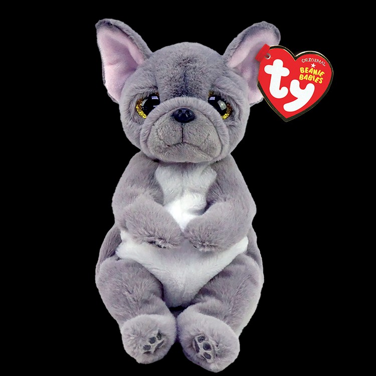 Beanie Babies WILFRED, 15 cm - sivi pas