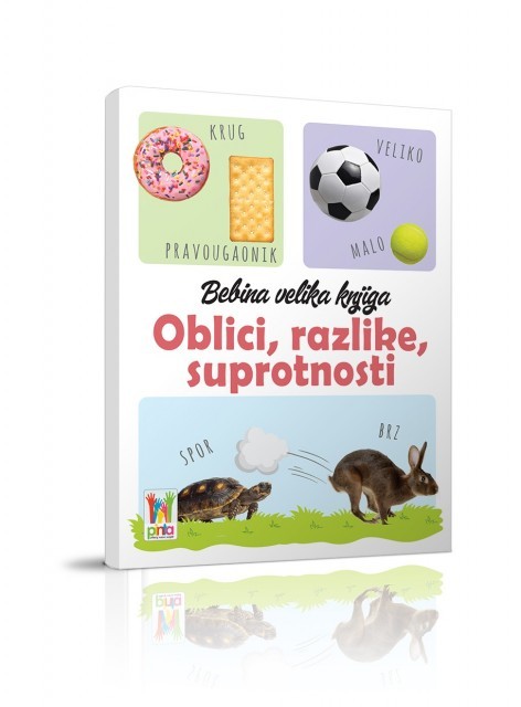 Pinta Bebina Velika Knjiga - Oblici, Razlike, Suprotnosti