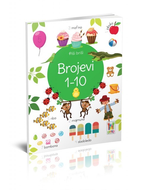 Pinta Piši Briši - Brojevi 1-10