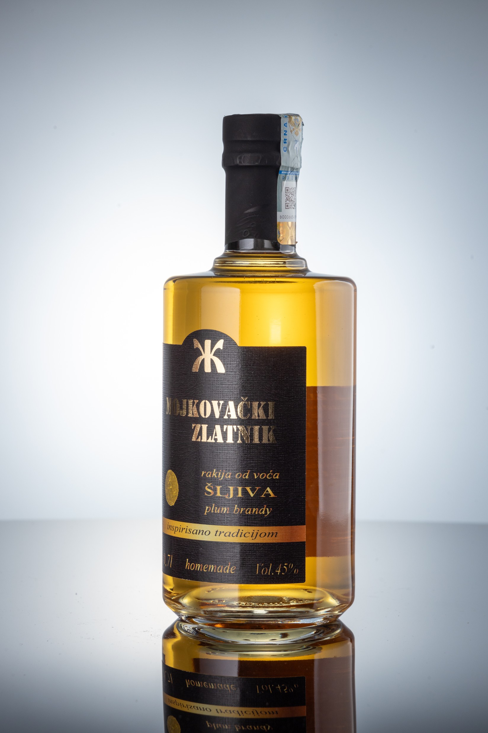 Mojkovački Zlatnik Šljiva, 700 ml, 42% vol.