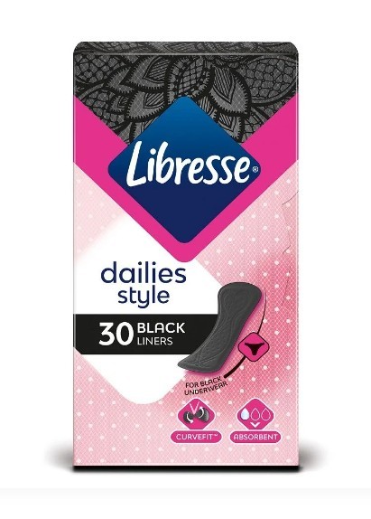 Libresse dnevni ulošci Normal 30 crni