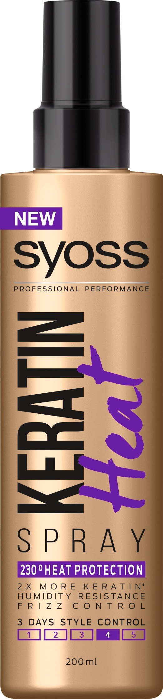 SYOSS sprej za zaštitu kose od toplote s keratinom 200 ml