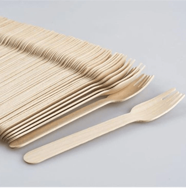 Viljuska Drvena 100/1 Tpfw01, 100 komada, Bež