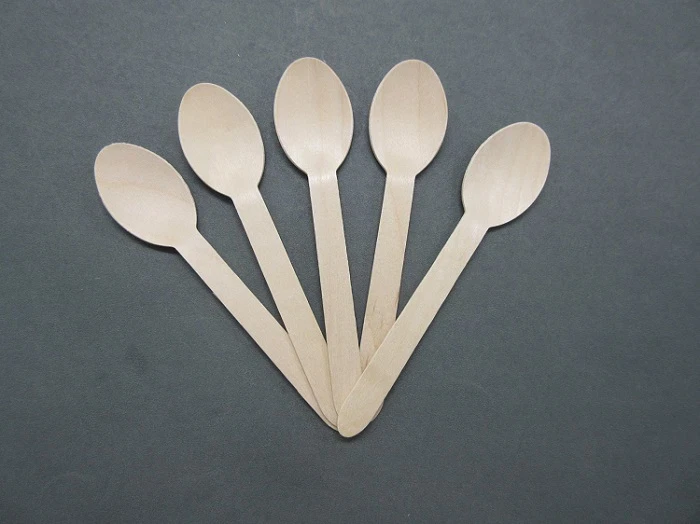 Kasika Drvena 100/1 Tpsw01, 100 komada, Bež