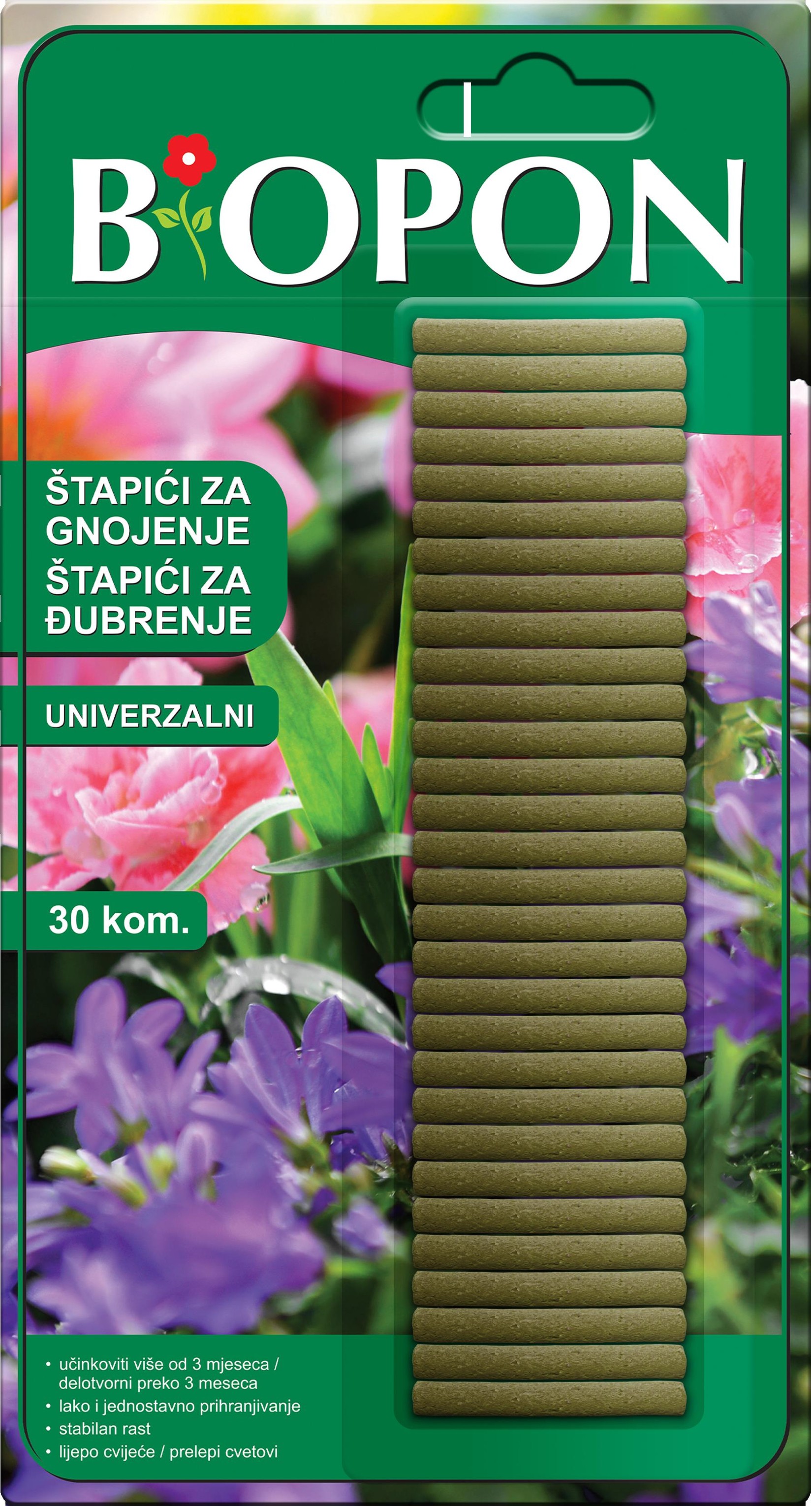 BOPON đubrivo štapići univerzalno  30kom