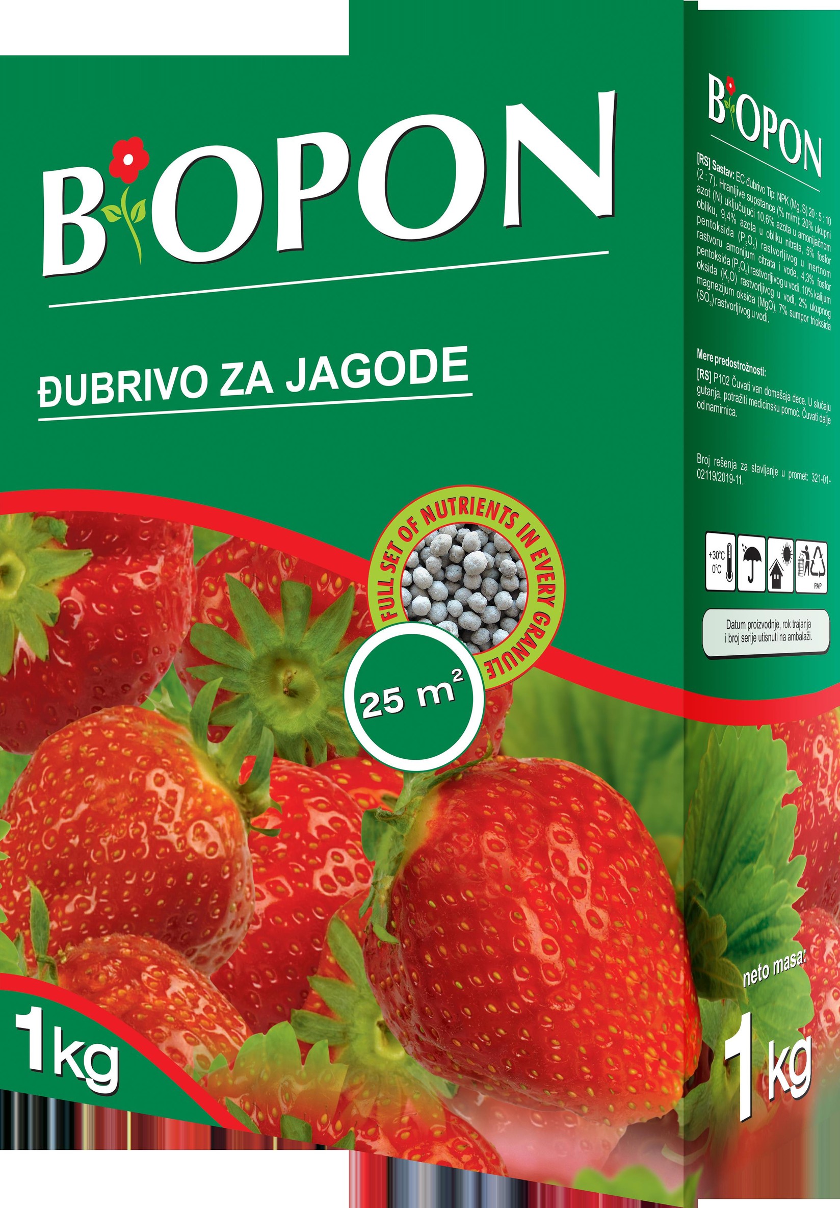 BOPON gran đubrivo za jagode 1kg