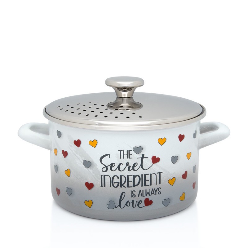 Metalak lonac sa poklopcem Tajni sastojak 20 cm/3,5 l