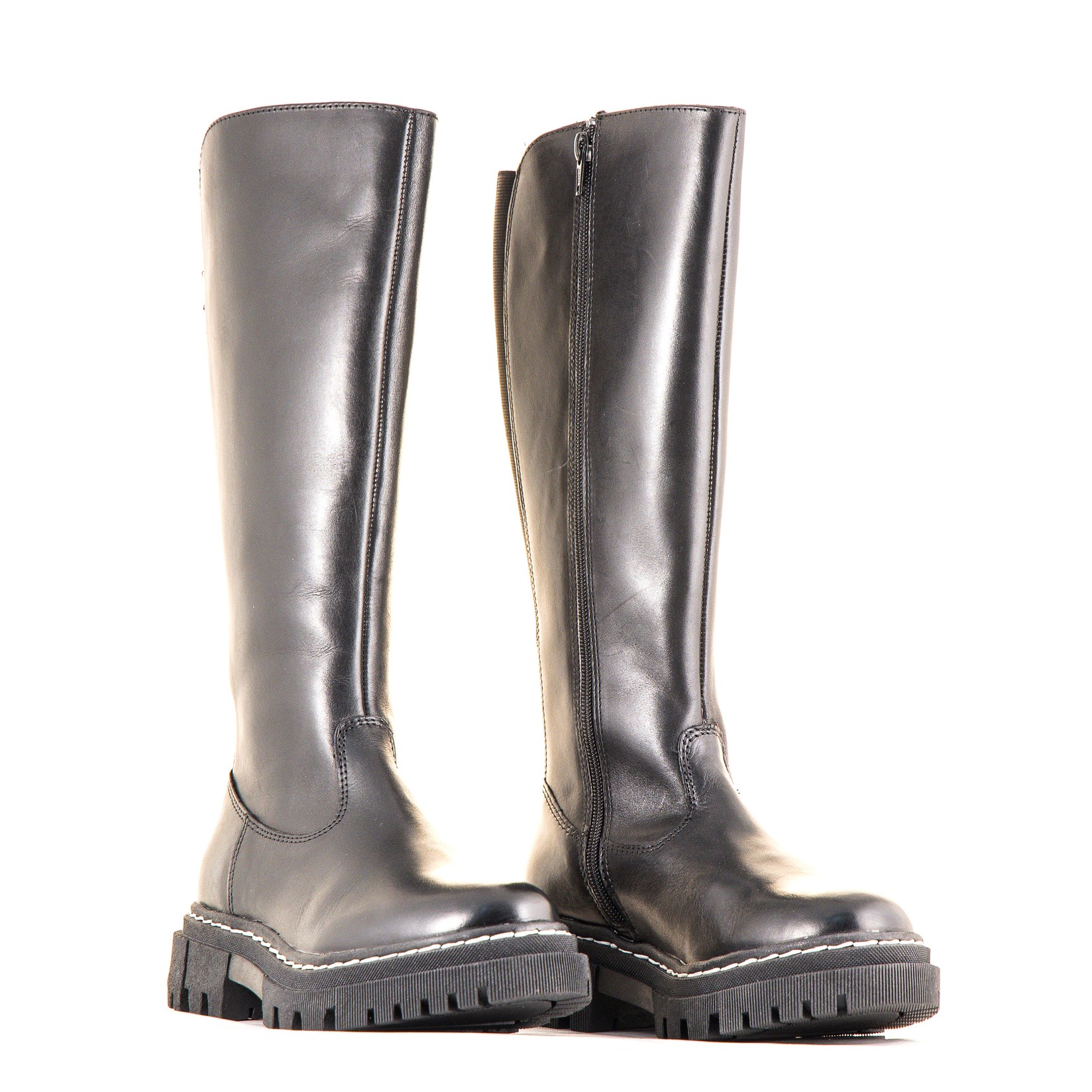 Parrotto Ženske duboke čizme, Crne