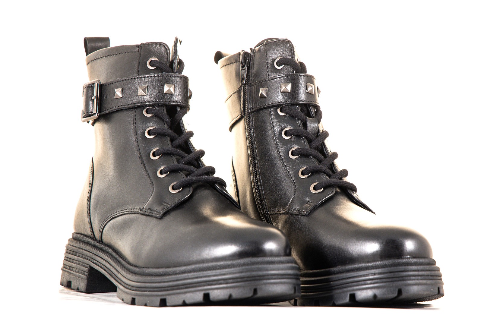 Parrotto Ženske polu čizme, Crne