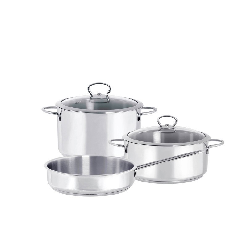 METALAC Set posuđa 3/1 od nerđajućeg čelika