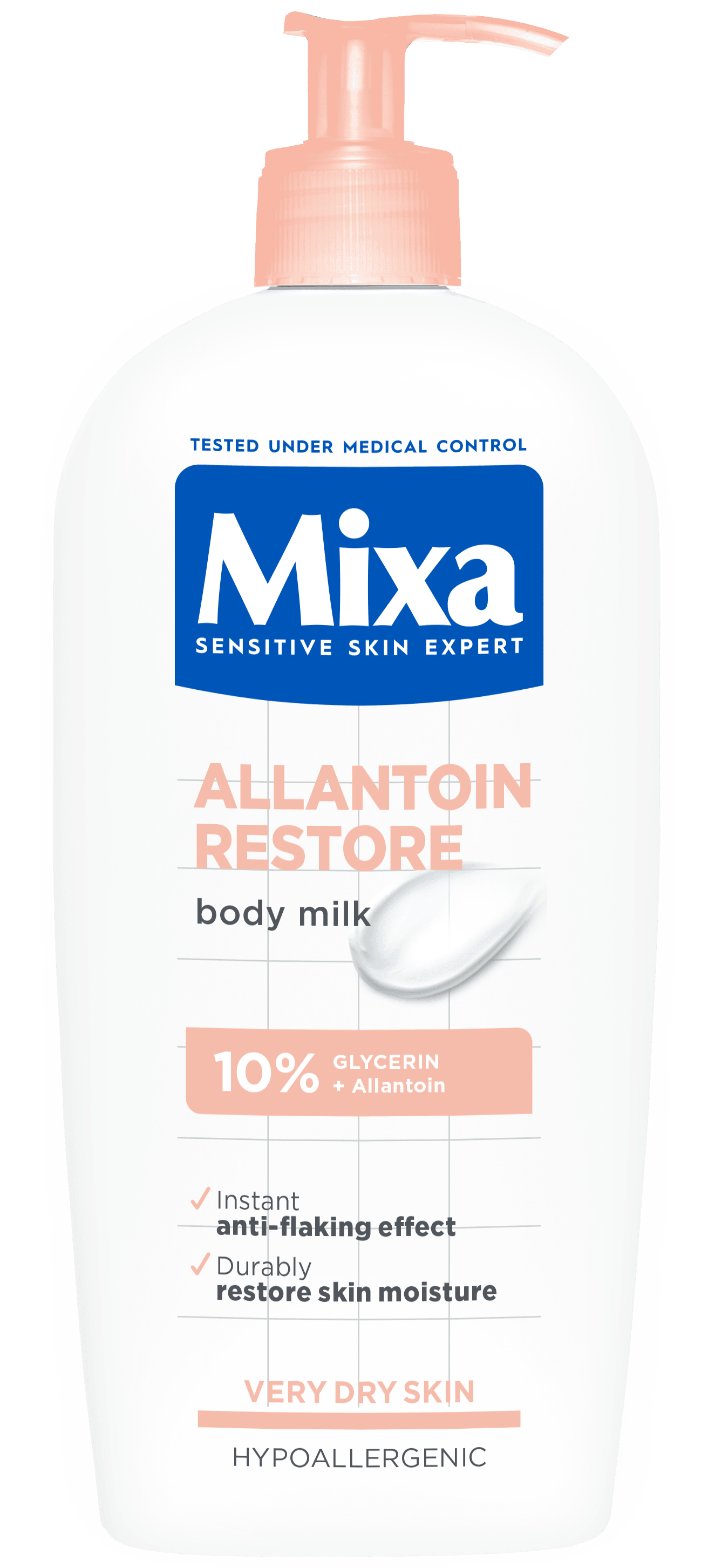 MIXA Hranjivo mlijeko za tijelo bogato lipidima za osjetljivu i izrazito suhu kožu 400 ml