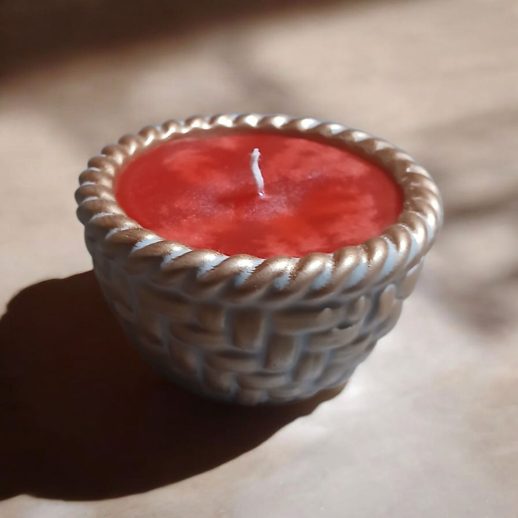 Lumino Avra Dekorativna Svijeca Korpica