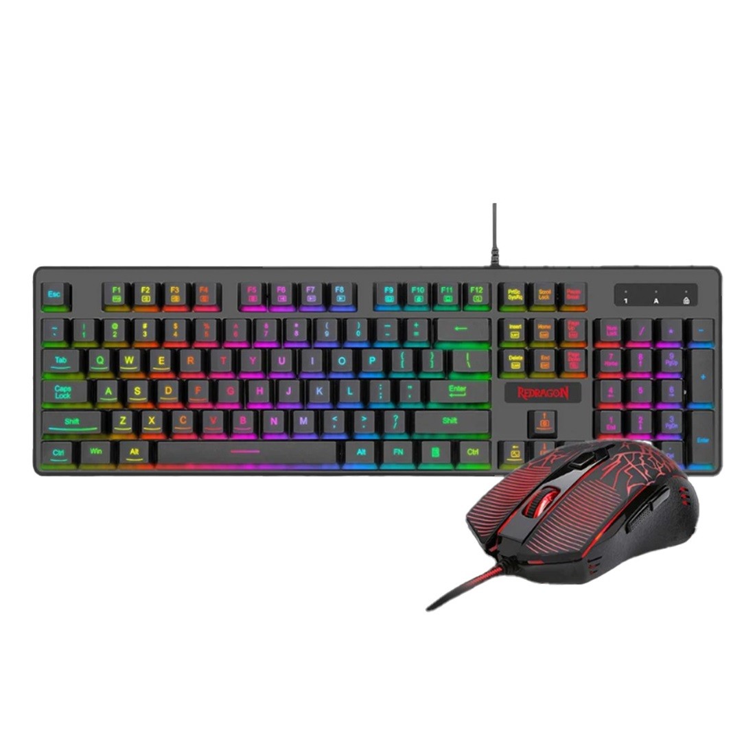 Redragon set tastature i miša S107, K512, RGB