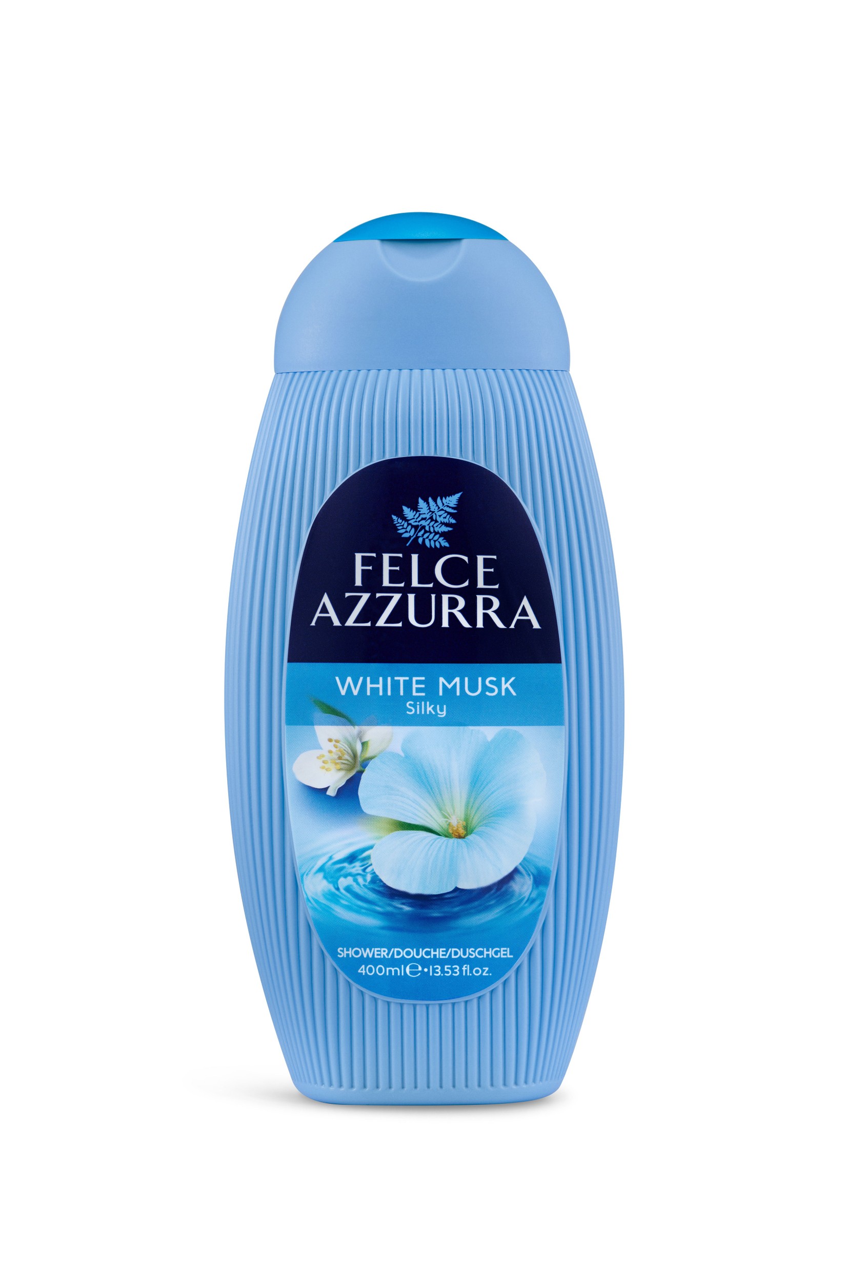 Felce Azzura gel za tuširanje s mirisom bijelog mošusa, 400 ml