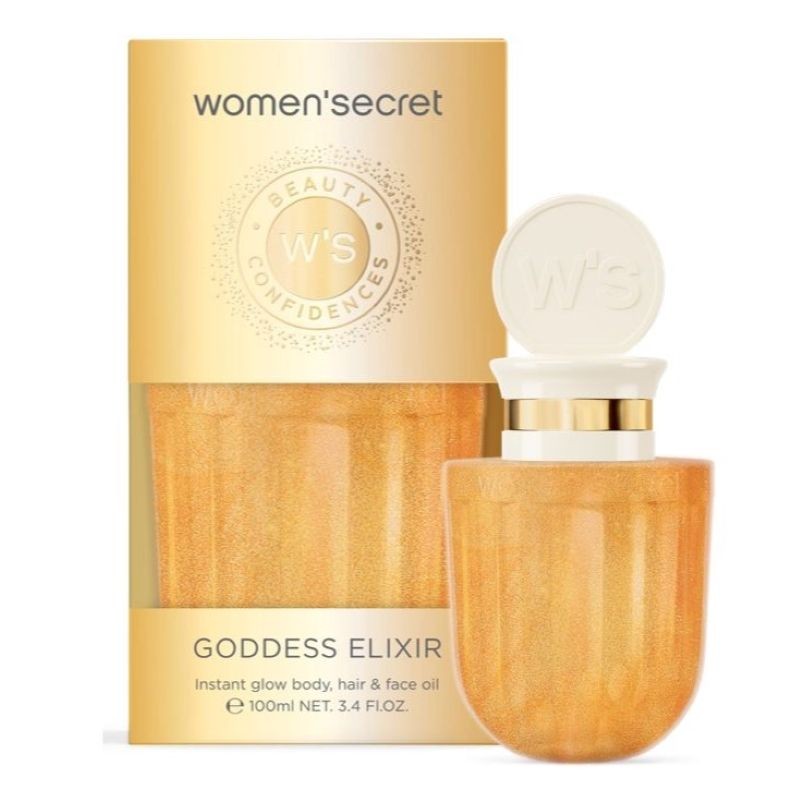 Women'secret BEAUTY GODDESS ELIXIR Body Oil 100ml (with glitter)