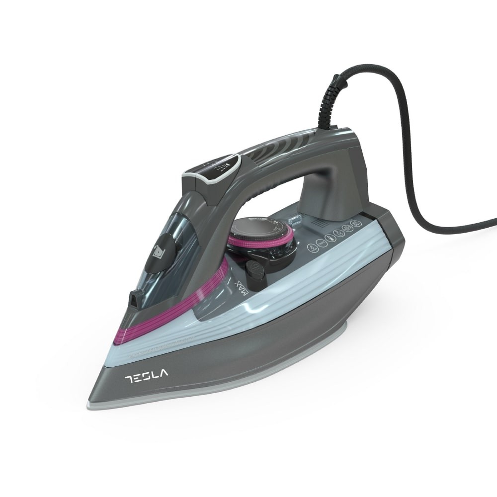 Tesla pegla na paru IR400GP, 3100 W, tamno siva