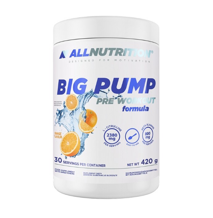 Allnutrition Big Pump Preworkout 420G Orange