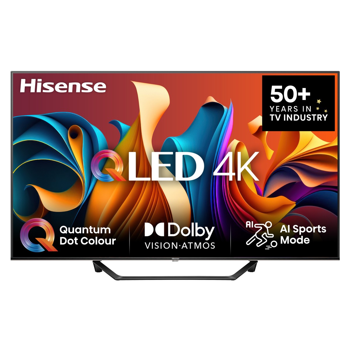 HISENSE Smart TV 55A7NQ, 55'', 3840x2160, crni