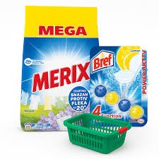 Merix Lilac Pwd Prašak Za Veš 6,0kg 80 WL KORPA GRATIS+BREF 50 GR