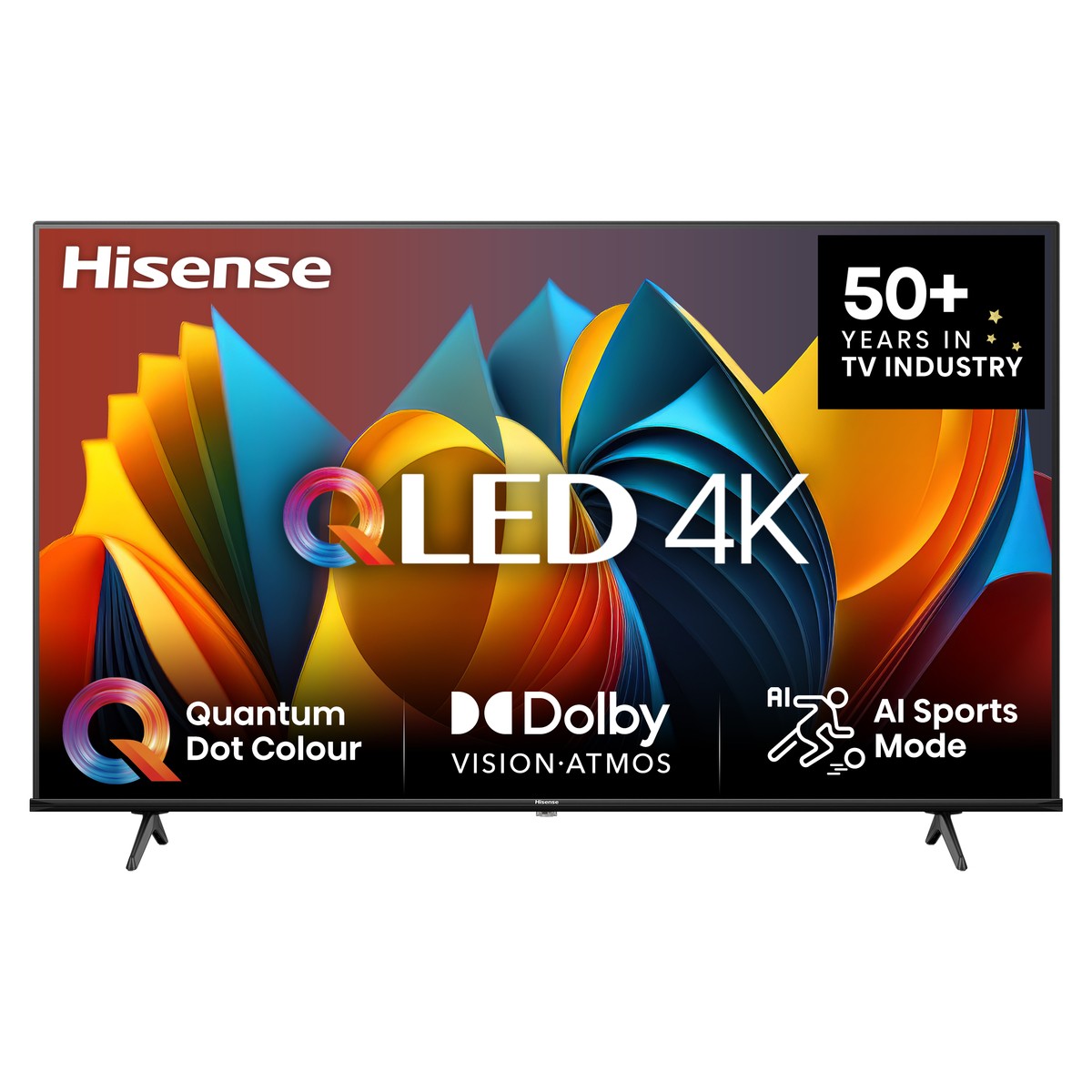 HISENSE TV 50E7NQ, 50", 3840x2160, QLED, Smart, crni