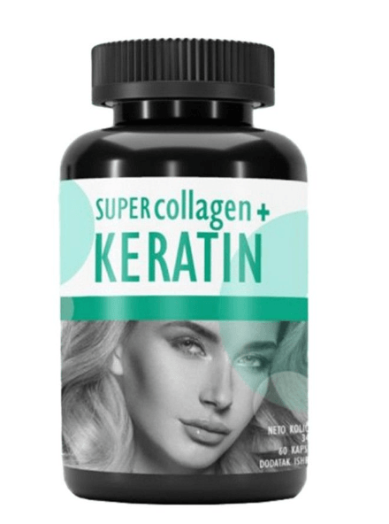 Aleksandar MN Super Kolagen + Keratin 60 kapsula