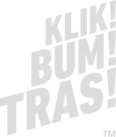 Klik Bum Tras slogan icon