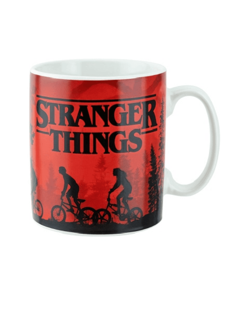 Paladone Products Šolja Stranger Things - Mug And Sticker, Crvena