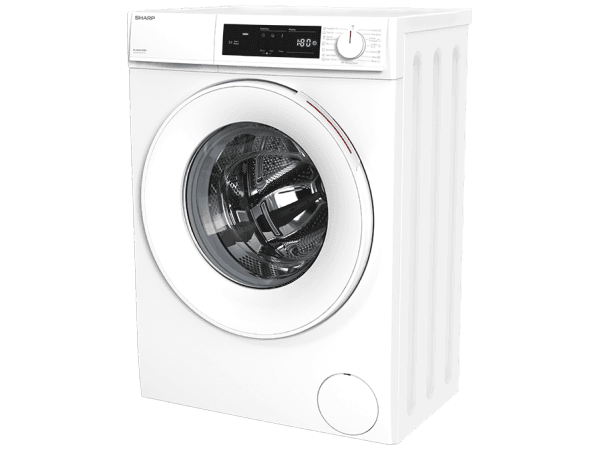 Sharp Mašina za pranje veša ES-NFA8121WD, 8 kg, Bijela